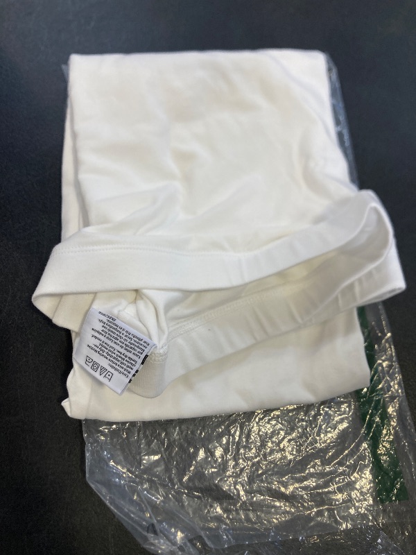 Photo 1 of No nonsense womens Cotton Capri Leggings, White, 2X US