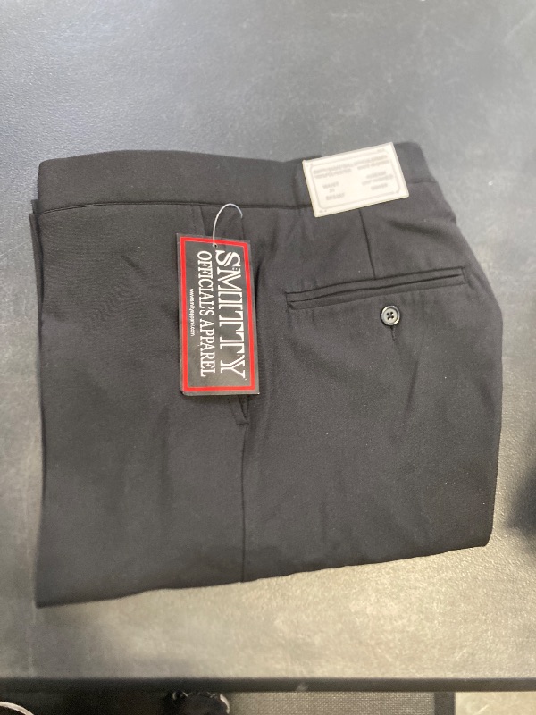 Photo 1 of Smitty BKS267 Men's Ultimate Modern Tapered Fit Basketball Official's Pant (31) Black size 31
