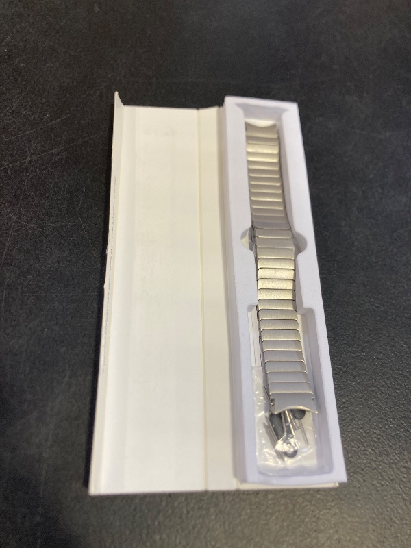 Photo 1 of WINGLE Metal Band for Samsung Galaxy Watch 7 6 5 4 Band Galaxy Watch 6 Classic/5 Pro/4 Classic/FE Bands Men 47mm 43mm 46mm 42mm 45mm 44mm 40mm, No Gap Solid Stainless Steel Bracelet Titanium