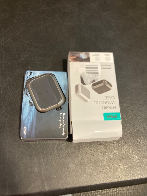 Photo 1 of ESR for AirPods Pro 3 Case, Compatible with AirPods Pro 3rd Generation Case (2025), Compatible with MagSafe, Full Drop Protection Cover with Lanyard, Titanium
