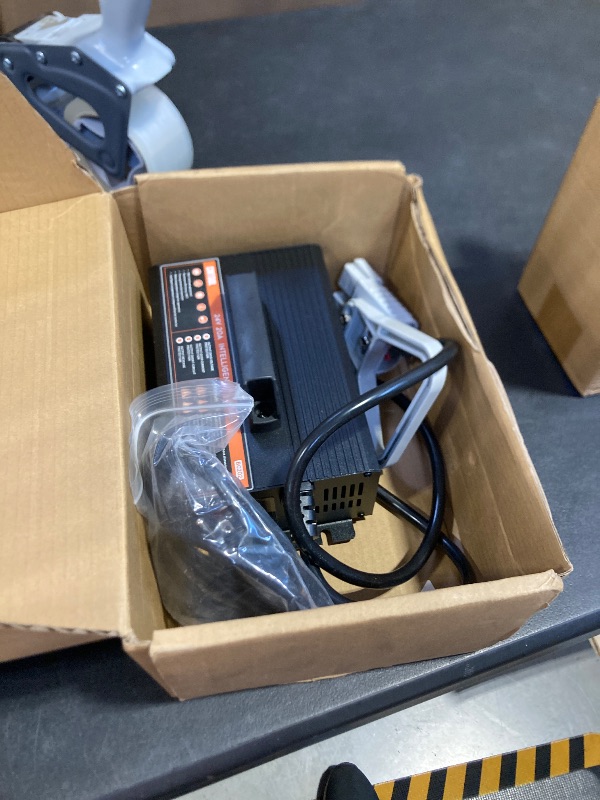 Photo 1 of CMTOOL Forklift Battery Charger 24V 20A Smart Trickle Charger with LCD Display, 24 Volt 20 AMP Fully Automatic, for Lead-Acid Batteries, for Pallet Jack/Floor Scrubber/Golf Cart