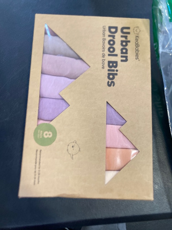 Photo 1 of 8-Pack Organic Baby Bibs for Boys, Girls - Soft Cotton Drooling and Teething Bibs for Baby Girl & Boy, Extra Absorbent, Easy to Clean & Put On for Toddler, Newborn, Infant 0-24 Months (Mauve)