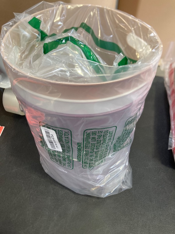 Photo 1 of Amorettise 4 Pack Small Trash Can for Bathroom - 3 Gallon/12-Liter Wastebasket, Round Plastic Garbage Container Bin for Bedroom Office.