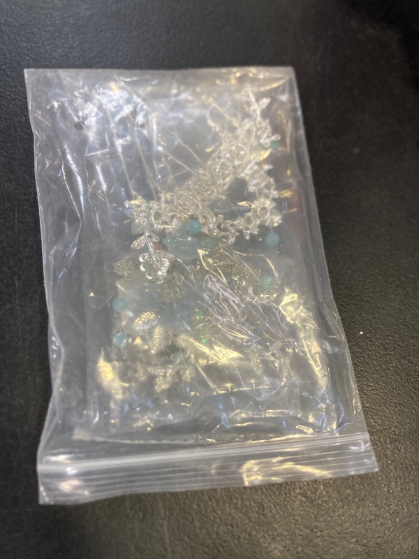 Photo 1 of 5PCS Flower Pearl Tassels Hairpin, Rhinestone Hair Clips Headpiece Vintage Chinese Hanfu Wedding Brides Hair Accessories for Women Girls Updo Long Hair