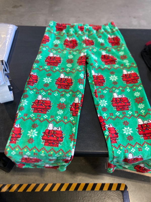 Photo 1 of peanuts pajama christmas sweats size medium 