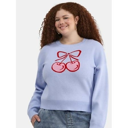 Photo 1 of No Boundaries Conversational Pullover Midweight Women Size 4xl