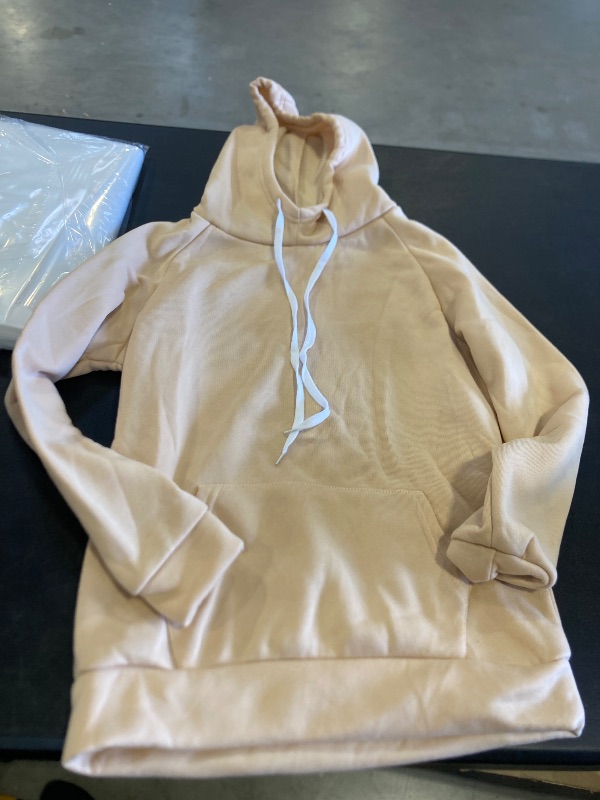 Photo 1 of womens tan small hoodie