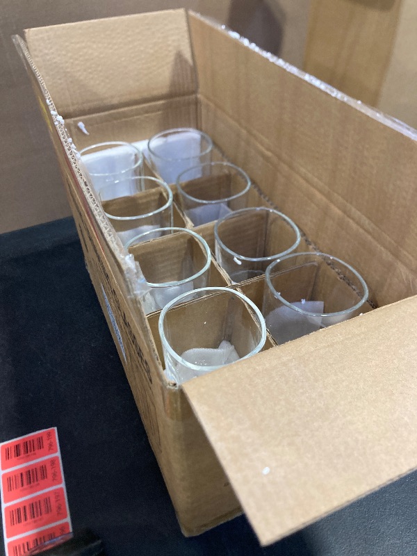 Photo 1 of Collins Everyday Drinking Glasses Set of 16 Drinkware Kitchen Glasses for Cocktail, Iced Coffee, Beer, Ice Tea, Wine, Whiskey, Water, 8 Tall Highball Glass Cups & 8 Short Old Fashioned