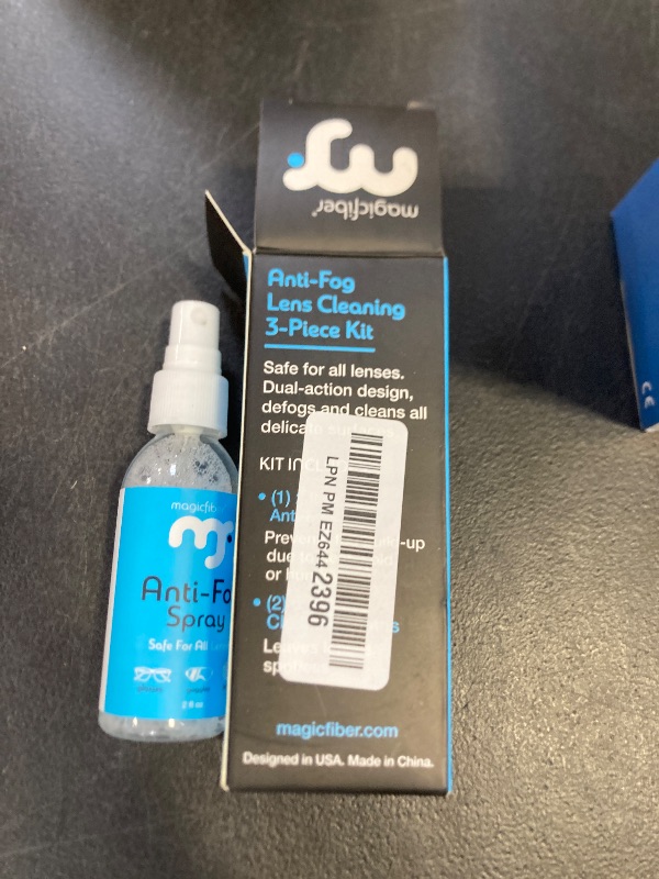 Photo 1 of MagicFiber Anti Fog Cleaning Kit for Glasses, Swim Goggles, Snorkel Masks, Ski Goggles & More Anti Fog Spray