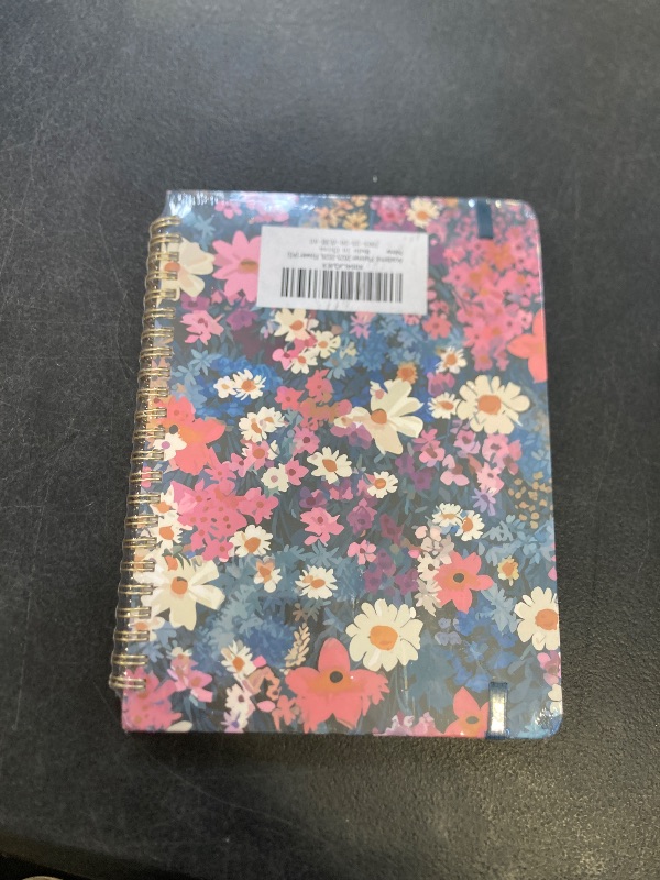 Photo 1 of Academic Planner 2025-2026, Weekly and Monthly Calendar Planner Book, July 2025 – June 2026, Hardcover Organizer with Tabs, Perfect for Teachers, Students, Women & Men, A5 (6.4" x 8.5") - Flower