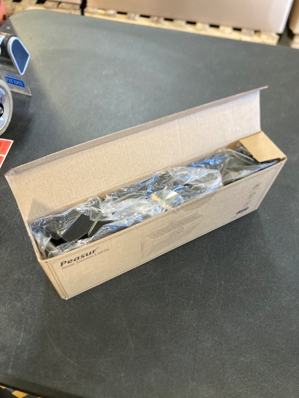 Photo 1 of [6 Packs] Solar Lights Outdoor Motion Sensor Solar Security Lights Waterproof with 3 Lighting Modes Solar Powered Wall Lights Outside for Garden Fence Yard Deck