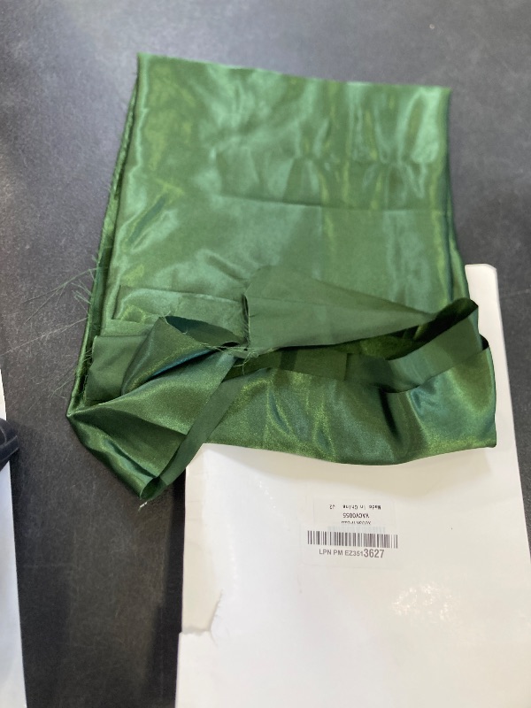 Photo 1 of VACVELT Charmeuse Satin Fabric by The Yard, 60 Inch Wide Hunter Green Satin Fabric Shiny & Soft Cloth Fabric, Silky Satin Fabric for Bridal Dress, Wedding Decorations, Crafts, Sewing, Draping (1 Yard)