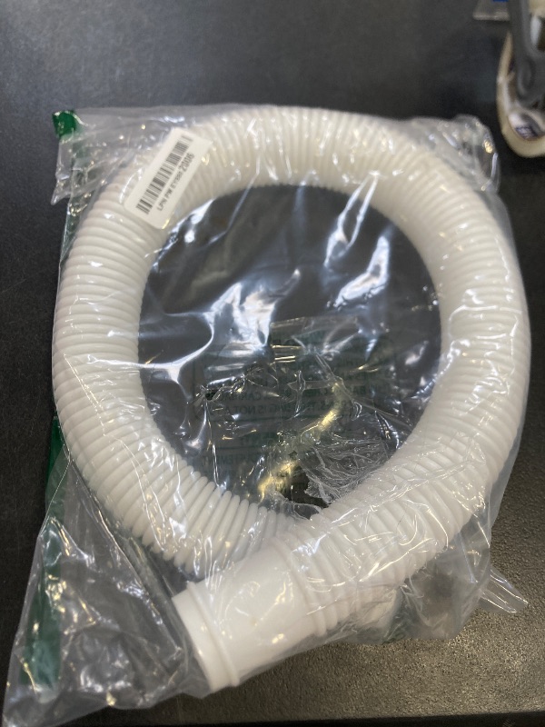 Photo 1 of 1-1/2" ×3ft Pool Skimmer Hose Replacement for Intex Above Ground Pool Compatible Summer waves Pools P58150036 (White)