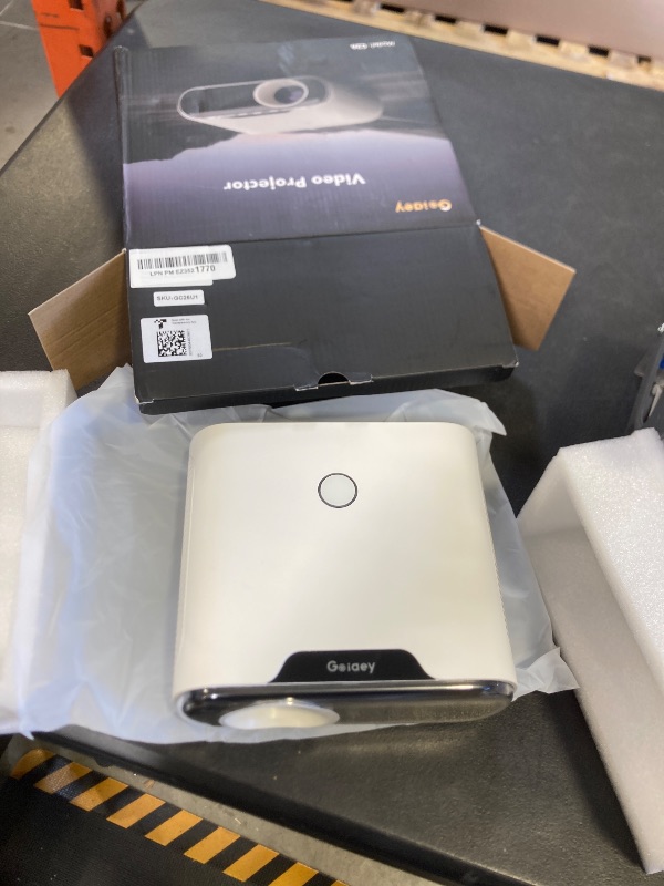 Photo 1 of GoogIe TV Smart Projector with WiFi and Bluetooth, Goiaey C26 Mini Portable Projector, Built-in Official Streaming Apps, GoogIe Voice, DoIby Audio, Zoom Native 1080P 4K Supported Movie Proyector