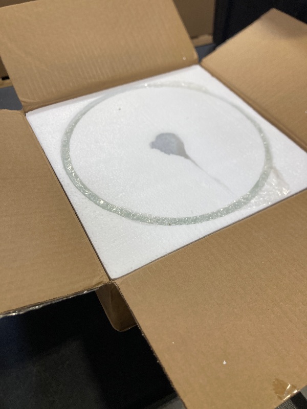 Photo 1 of Antique Glass Lamp Shade for Floor lamp, Alabaster Torchiere Lamp Shade Replacement, Floor Lamp Replacement Parts (White Alabaster, 12'')