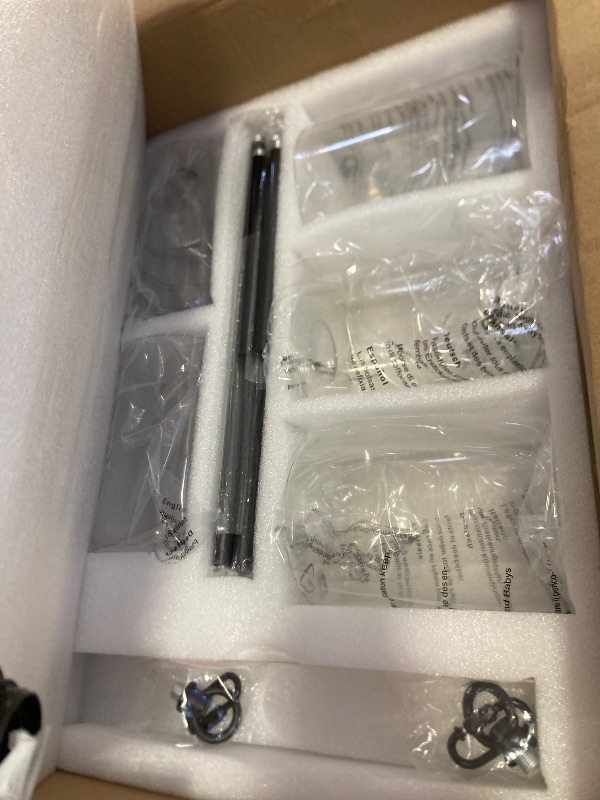 Photo 1 of 5-Light Kitchen Island Light, Black Dining Room Light Fixture Over Table, Farmhouse Linear Pendant Lights Kitchen Island with Glass Shade, Chandeliers for Pool Table, Sink, Bar, Height Adjustable