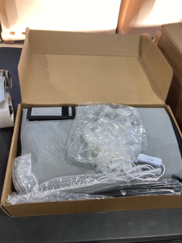 Photo 1 of TOPCUBE 3D Printer Enclosure for Bambu Lab A1 Mini, Large Transparent Window Enclosure with LED Light, Fireproof Dustproof Noise Reduction Constant Temperature 3D Printer Cover, 460x460x550MM