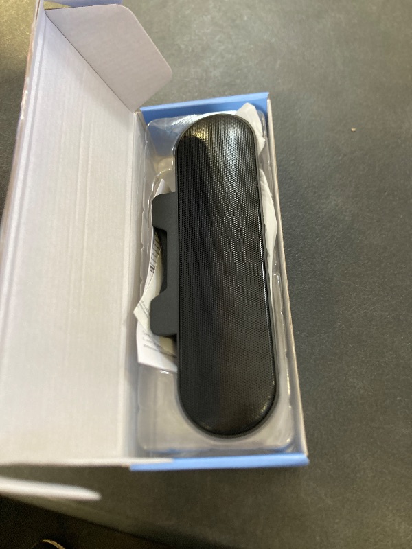 Photo 1 of LXTNFU Computer Speakers for Desktop Monitor,Single Speakers for Desktop PC,Laptop Speaker with Loud Sound,Volume Control Easily Clamps to Monitors(USB-C to USB Adapter Included) (Black)