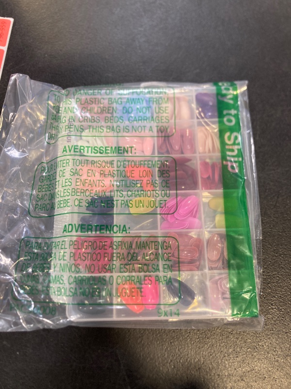 Photo 1 of 576 Pcs Short Coffin Press on Nails Solid Color Fake Nails Full Cover False Nails Glossy & Matte Acrylic Glue on Nails Reusable Artificial Nails Stick on Nails for Women Manicure 24 Color