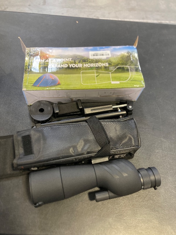 Photo 1 of SVylthorix High-Definition Spotting Scope for Bird Watching,Wildlife Viewing,Beginners Telescope,Target Observation.25-75×60mm HD Spotting Scope with Tripod and Phone Adapter,Monocular
