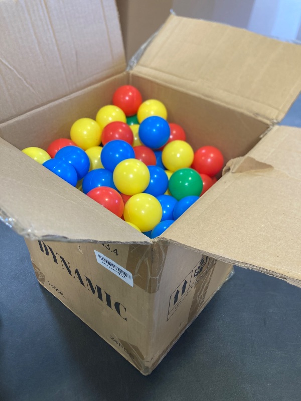 Photo 1 of Hovenlay 100 Ball Pit Balls for Kids, Plastic Balls for Ball Pit, Play Balls for Toddlers Babies, Ideal for Ball Pit, Kiddies Pool, Indoor Playpen
