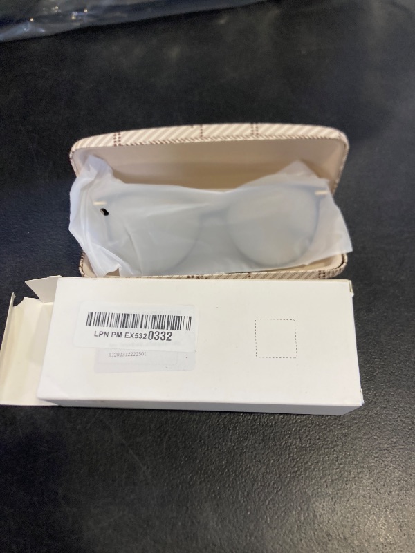Photo 1 of Gaoye Blue Light Blocking Glasses Women/Men, Fashion Round Cateye Frame UV Ray Filter Computer Gaming Glasses