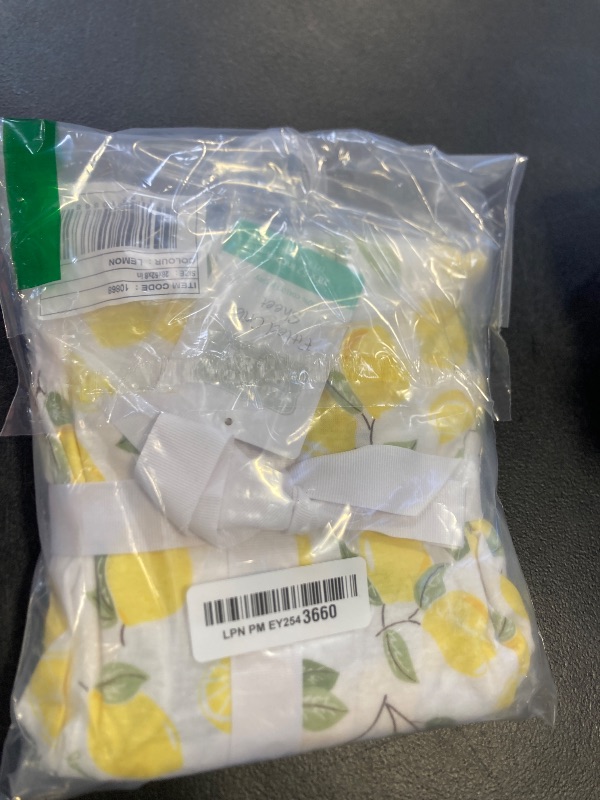 Photo 1 of Hudson Baby Unisex Baby Cotton Fitted Crib Sheet, Lemon, One Size