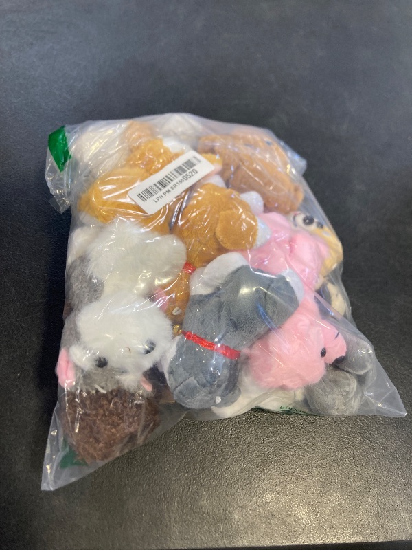 Photo 1 of Aoriher 18 Pcs Mini Plush Dogs Bulk Puppy Stuffed Animals Small Stuffed Cute Assorted Soft Plush Toys Doll for Puppy Birthday Party Favors(Cute Dog)