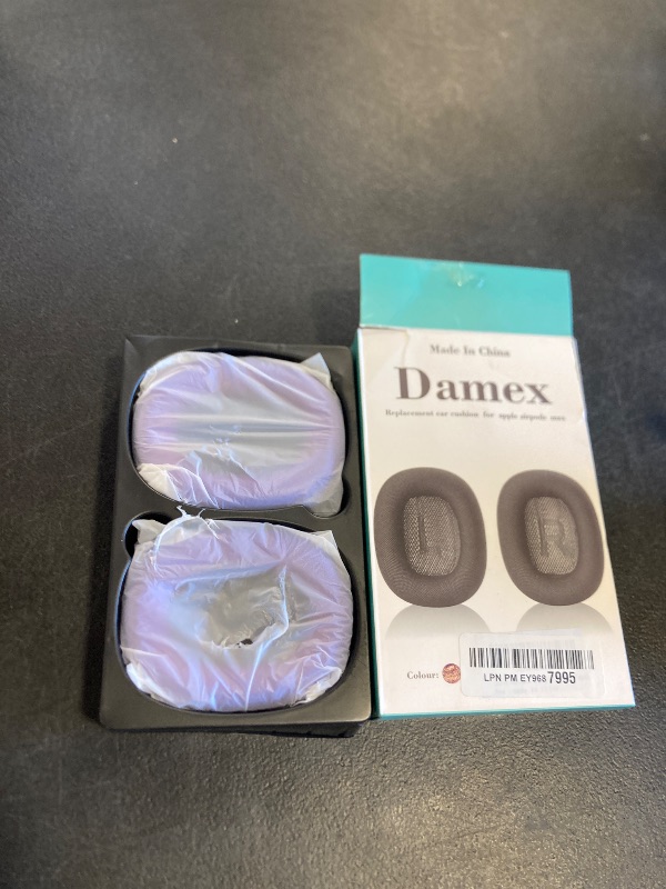 Photo 1 of Damex mesh Fabric earpads for airpods max Ear Cushions,Compatible with airpods max Ear Pads(2024 Version),Noise Cancelling, Breathable,Magnetic mounting, not Falling Off (Gradient Purple)