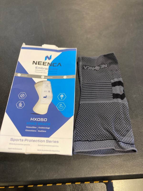 Photo 1 of NEENCA Professional Knee Brace for Pain Relief, Medical Knee Compression Sleeve, Knee Support with Horizontal Knit Tech for Meniscus Tear, ACL, Arthritis, Joint Pain, Runner, Workout- FSA/HSA APPROVED