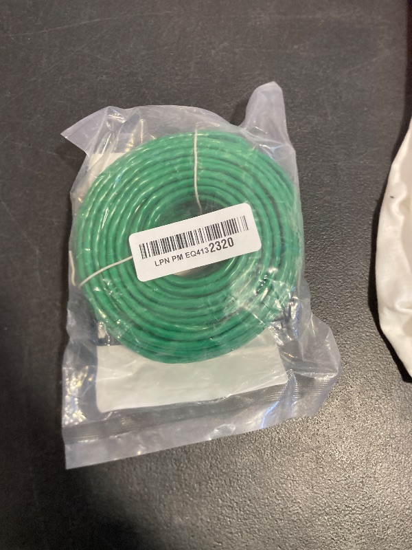 Photo 1 of NECABLES CAT5E RJ11 Data Cable DSL Cable 50ft Heavy Duty High-Speed for DSL Modem UTP Compatible with ATT RJ11 6P4C Male to Male Green - 50 Feet
