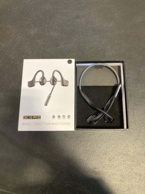 Photo 1 of Bone Conduction Headphones with Mic-Callink, Trucker Bluetooth 5.4 Headset with Noise-Canceling Boom Microphone/Mute Function/Dual Connect, Open Ear Headphones for Work Driving Meeting?Black?