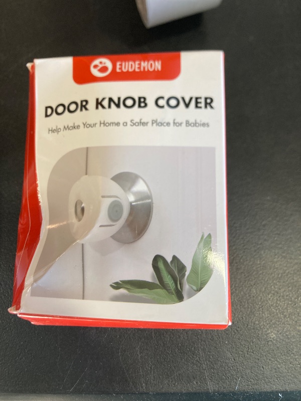 Photo 1 of Mom's Choice Gold Awards Winner - EUDEMON 4 Pack Baby Safety Door Knob Covers Door Knob Locks(not Suit for All Door knobs) sealed