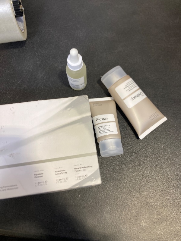 Photo 1 of The Ordinary The Daily Set, Daily Skincare Routine with Squalane Cleanser, Hyaluronic Acid 2% + B5, and Natural Moisturizing Factors + HA | Skin Care Set