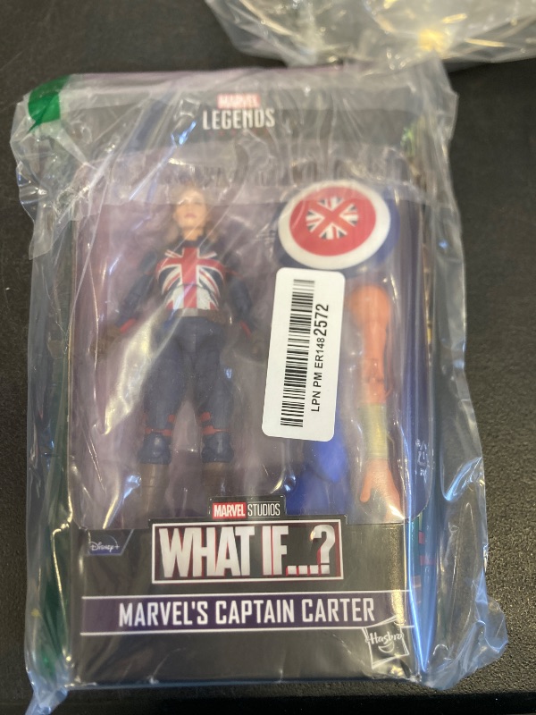 Photo 1 of Avengers Marvel Legends Series 6-inch Scale Action Figure Toy Marvel’s Captain Carter, Premium Design, 1 Figure, 1 Accessory, and 2 Build-a-Figure Parts