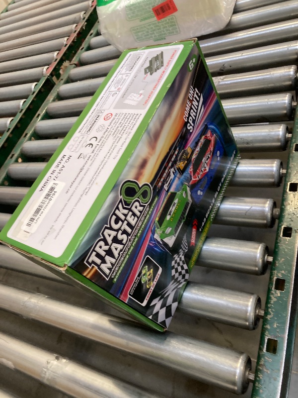 Photo 1 of 3-in-1 Slot Car Race Track Set with 4 High-Speed Cars, Electric Track, Dual Racing Game with Lap Counter & 2 Controllers, and Circular Overpass Design – Toy Gift for Boys Kids Ages 4-6 6-8 8-12