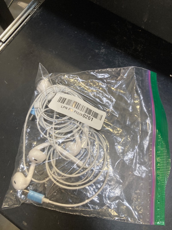 Photo 1 of 2 Pack USB C Headphones for iPhone 15, Wired in-Ear Earphones Type C Earbuds with Mic & Volume Control Compatible with iPhone 17/Air/16/15 Pro/Pro Max, iPad Pro, Most USB C Jack Device