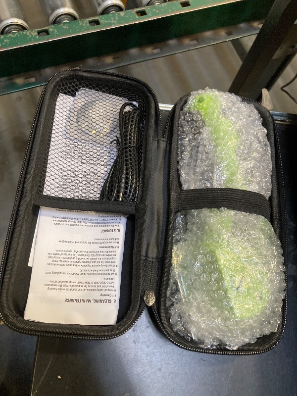 Photo 1 of Cordless Electric Scissors: 4V Rechargeable Rotary Cardboard Cutter, 3000mAh Battery, with LED Light, 2 Blades, Box Cutter for Fabric Carpet Carton Plastic Leather Cloth