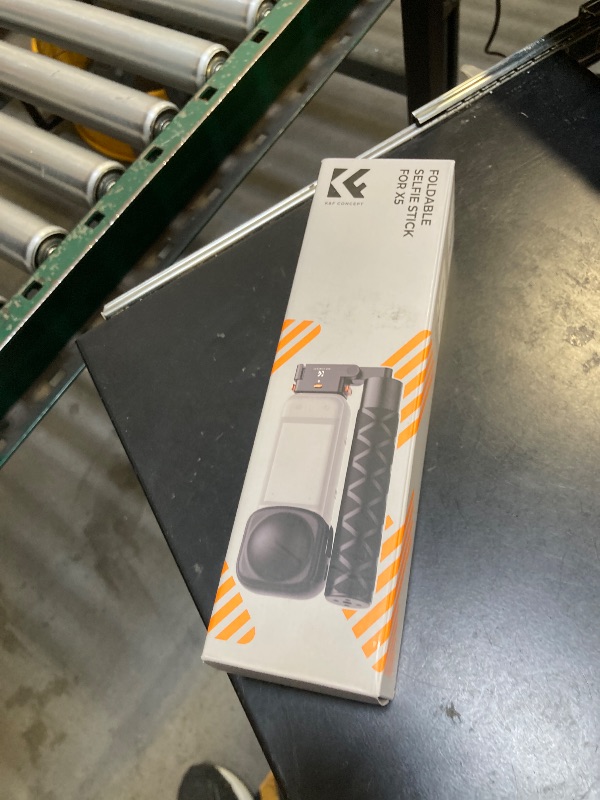 Photo 1 of K&F CONCEPT Magnetic Quick Release Foldable Selfie Stick Compatible with Insta360 X5, 89cm/35inch Aluminum Alloy Extension Rod Invisible Pole, Adjustable Handle Grip with Safety Lock for X4 Air