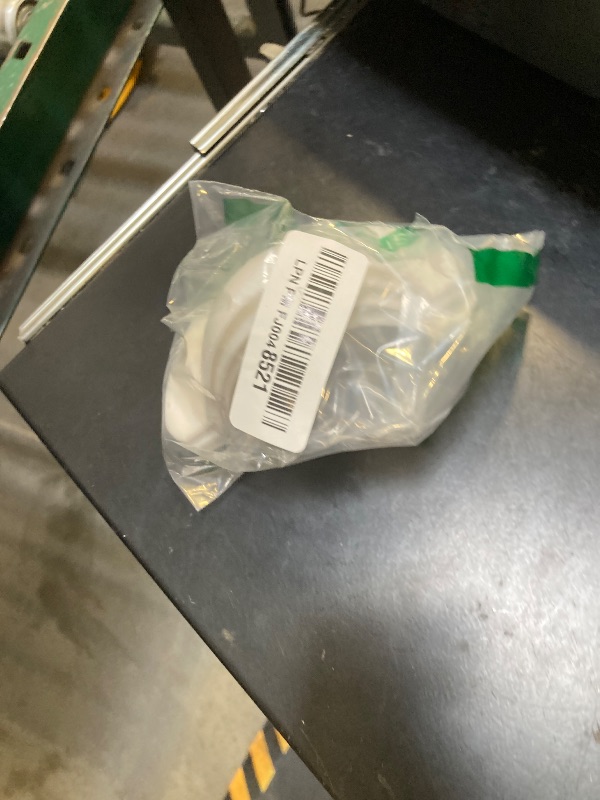 Photo 1 of 4-Pack Stick-On Half Shades for Recessed Ceiling Lights – Glare Blocker & Light Diffuser Covers, Easy Installation, White