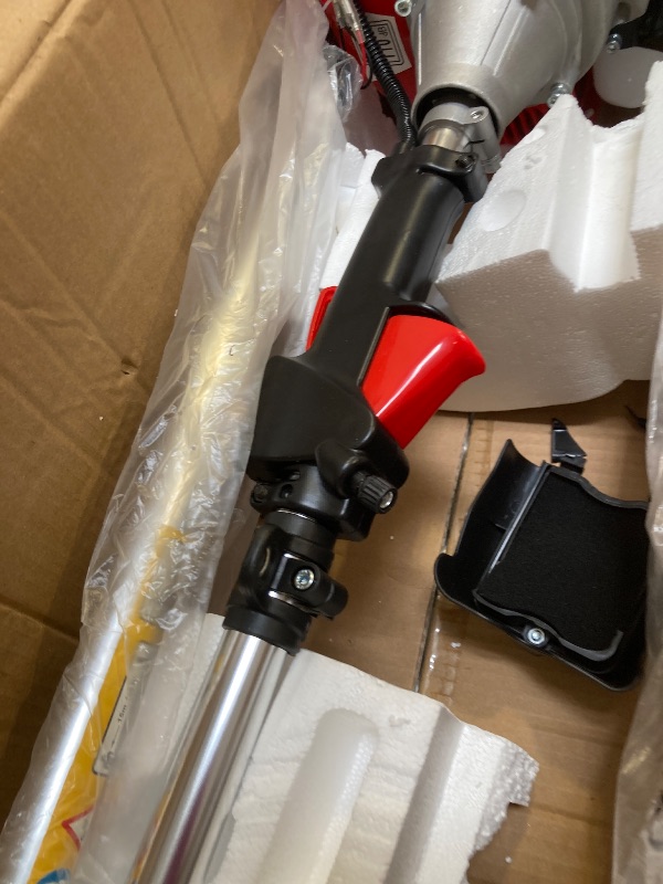 Photo 1 of 3 In 1  Eater/Wacker Gas Powered 17" Gas String Trimmer Edger Brush Cutter Light Weight 2-Cycle Gas Trimmer Yard Care Tools Rubber Handle & Shoulder Strap Included