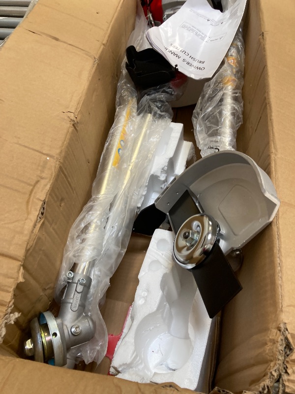 Photo 1 of 3 In 1  Eater/Wacker Gas Powered 17" Gas String Trimmer Edger Brush Cutter Light Weight 2-Cycle Gas Trimmer Yard Care Tools Rubber Handle & Shoulder Strap Included