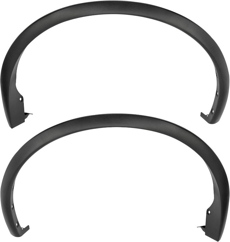 Photo 1 of 2Pcs Rear Wheel Fender Flares for Nissan Murano 2015-2021, Black, Custom Fit, Direct Installation, PC Material, Left & Right Side, Rear Fender Trim
