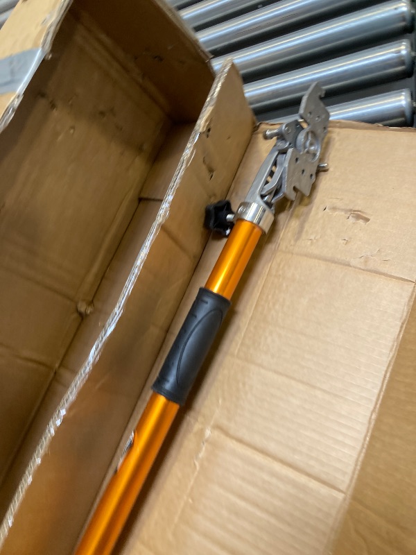 Photo 1 of 10 inch Drywall Flat Finishing Box with Extension Handle Adjustable Height 40''-64'', Aluminum Drywall Flat Finishing Box Tool Finishing Mud Box for Plasterboard Wallboard Sheetrock