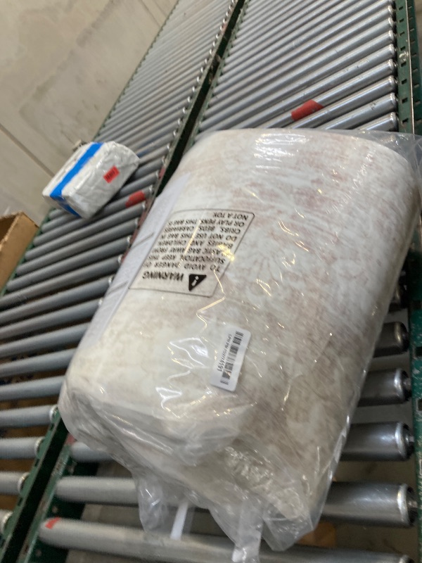 Photo 1 of 8x10 Area Rugs for Living Room: Washable Large Vintage Floral Rug Low Pile Non-Slip Boho Carpet for Bedroom Dining Home Office (Beige, 8'x10')