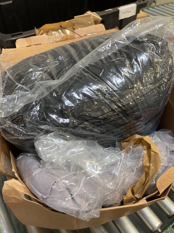 Photo 1 of Bedsure King Size Comforter Set - Bedding Sets King , Pintuck Bed in a Bag Grey Bed Set with Comforter, Sheets, Pillowcases & Shams