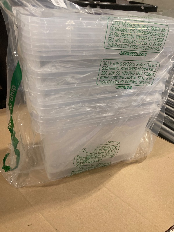 Photo 1 of 5 Quart Storage Box with Lids