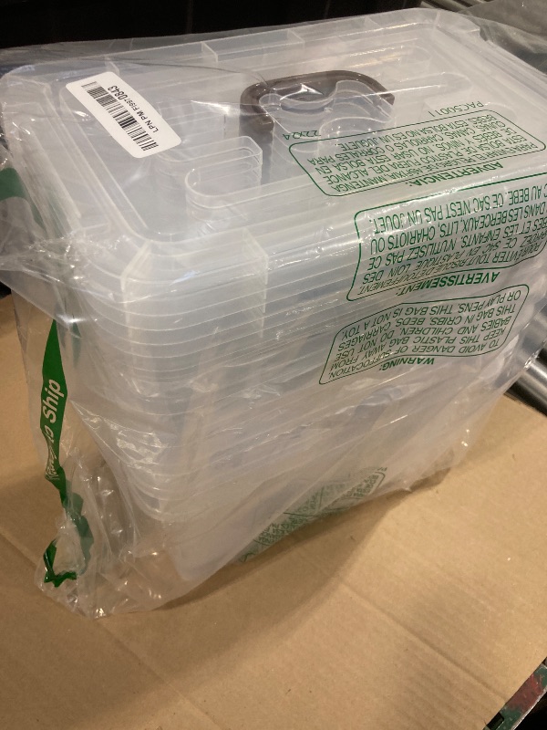 Photo 1 of 5 Quart Storage Box with Lids