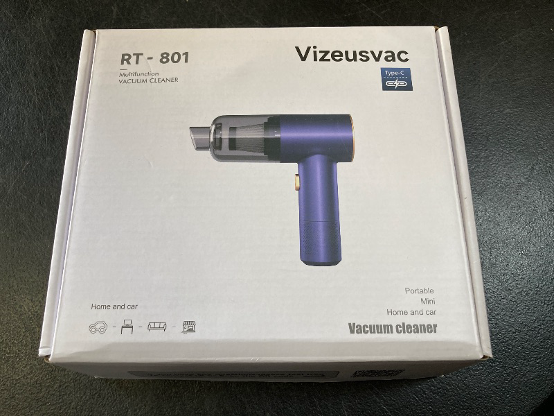 Photo 1 of Vizeusvac Handheld Car Vacuum Portable Cordless,18000PA High Power Vacuum Cleaner with Brushless Motor.7 in 1 Mini Hand Held Vacuum Rechargeable AirDuster/Blower for Car,Home,Ofice,Pet