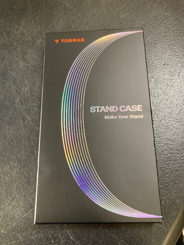 Photo 1 of TORRAS 360 Magnetic Stand for iPhone 17 Pro Case, [Fit for MagSafe] [Rotatable Ring Kickstand] [4X Mil-Grade Shockproof] Slim Phone Cover, Camera Button, Cosmic Orange, Translucent, Ostand O3 Fitness